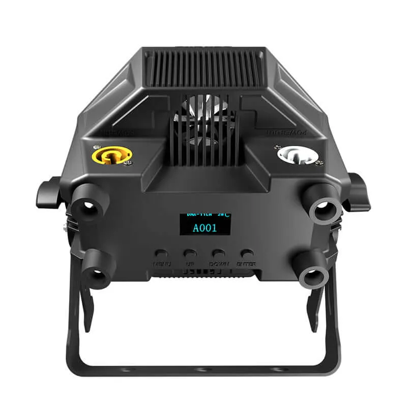 GlamoPar LED Lighting 7x12W RGBWA+UV&RGBLAC Color Mixing Intelligent Start stop Temperature Control For Wedding Concert