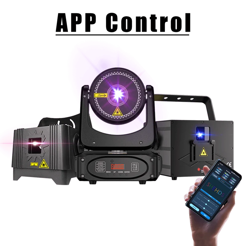 Constellaser APP Control 3W RGB Animation Scanner Laser Light Series