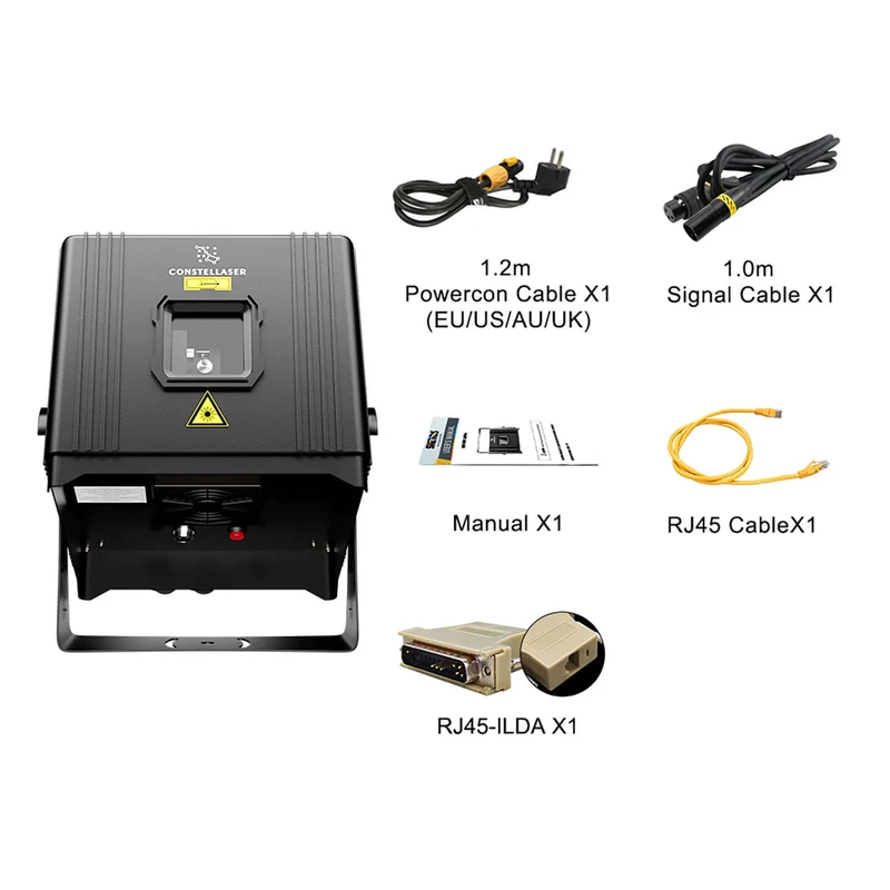 Constellaser APP Control 6W RGB Animation Scanner Laser Light Series