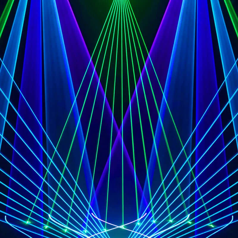 Constellaser APP Control Waterproof 12W RGB Scanner Pattern Animation Laser Light
