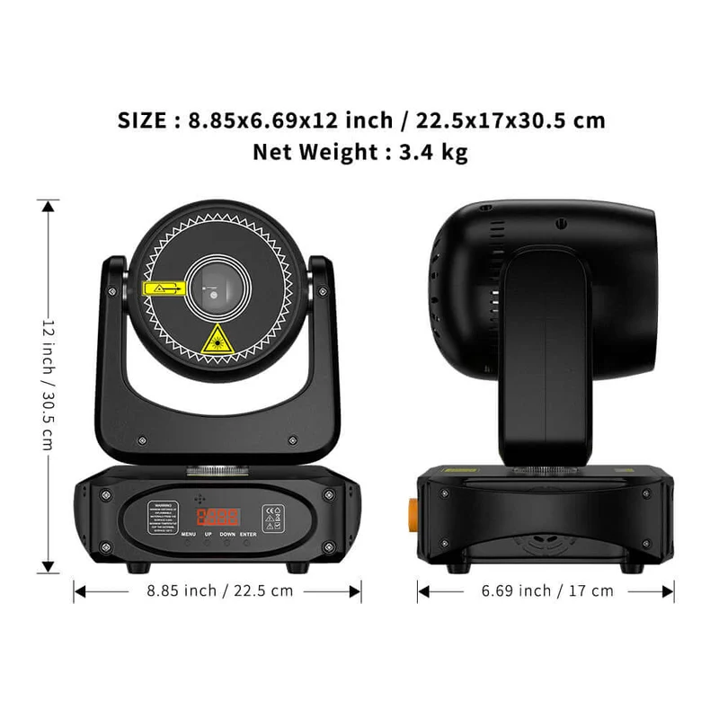 Constellaser APP Control 3W Moving Head Laser Light