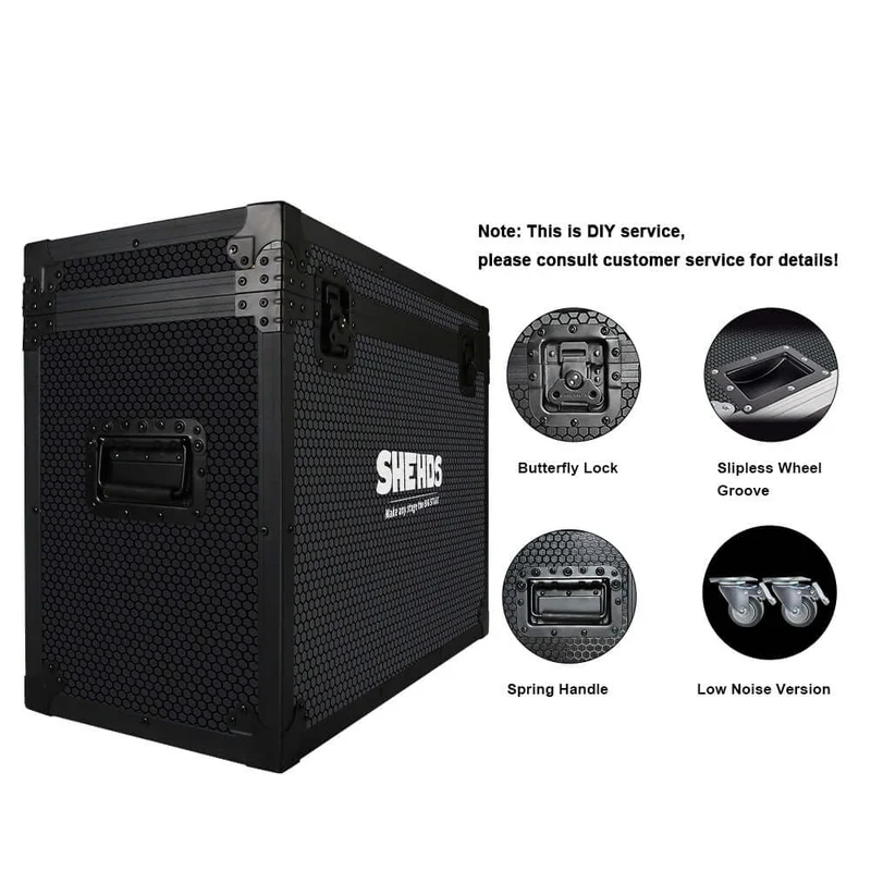 SHEHDS APP Control 3W RGB Laser Scanner Full Color 3D Effect Laser Light