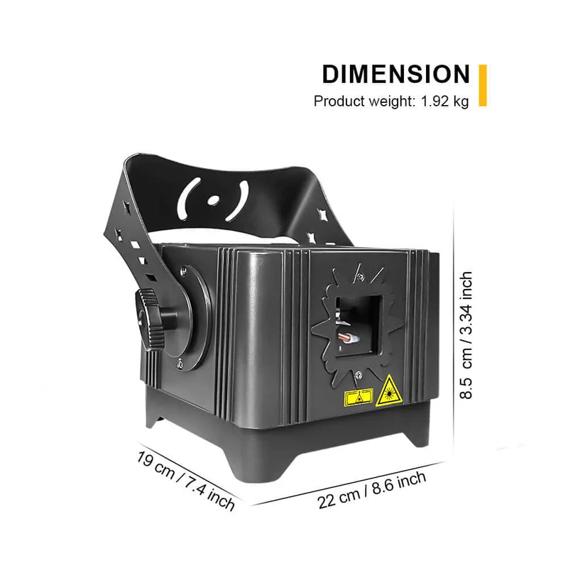 New APP Control SHEHDS Waterproof Laser 3W RGB Scanning Pattern Animation Laser Light for Performance Stage Wedding DJ Nightclub