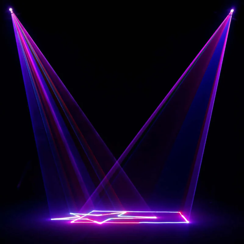 New APP Control SHEHDS Waterproof Laser 3W RGB Scanning Pattern Animation Laser Light for Performance Stage Wedding DJ Nightclub