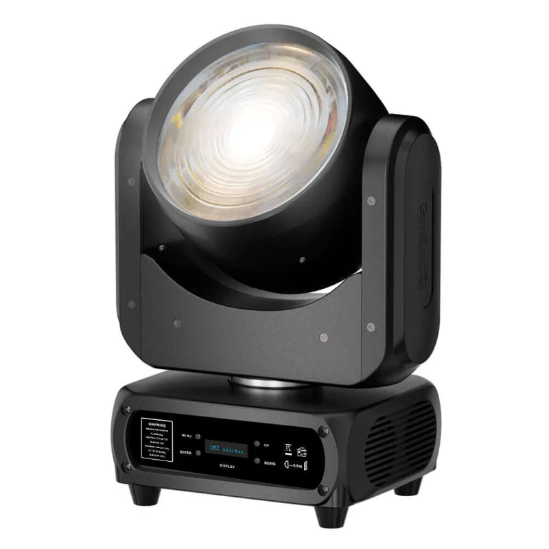 SHEHDS 120W RGBW LED Wash Moving Head Light – CTO Filter, High Saturation