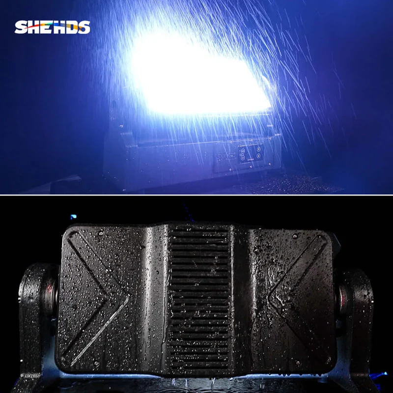 CoralPar IP65 Waterproof 1000W RGB Strobe Moving Head Light