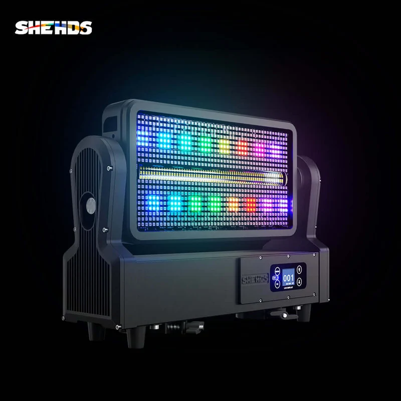 CoralPar IP65 Waterproof 1000W RGB Strobe Moving Head Light