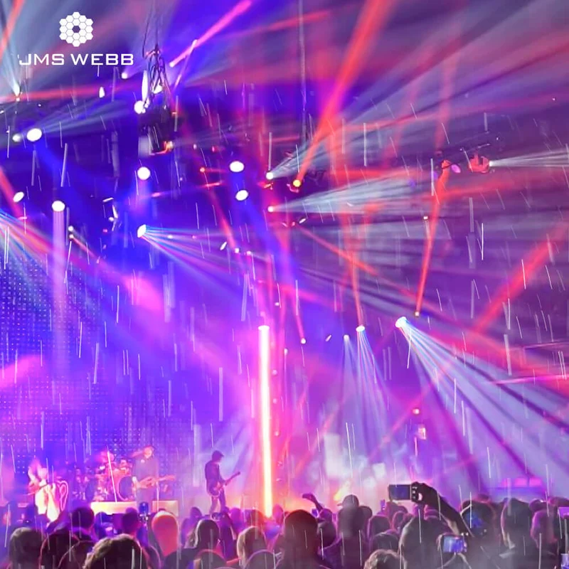 SHEHDS Waterproof 19x40W RGBW LED Zoom & Beam & Wash Light