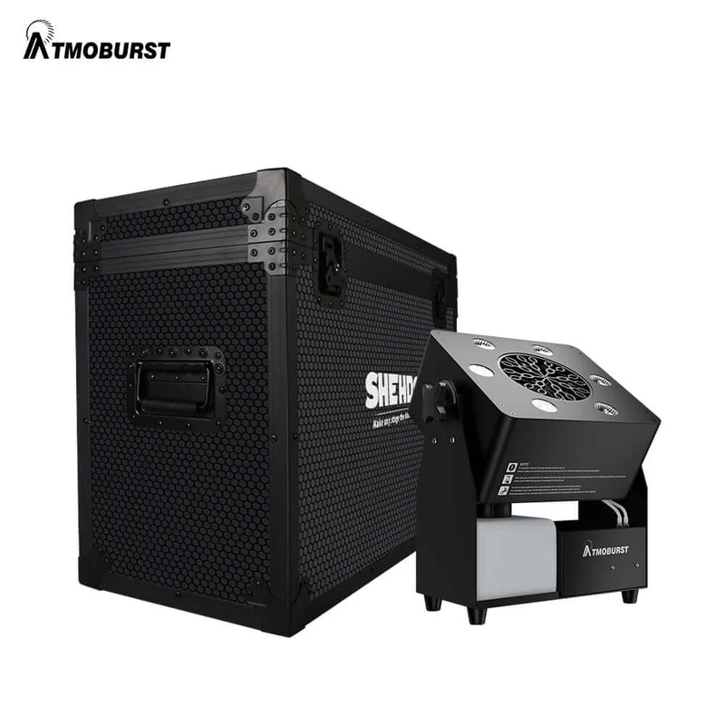 SHEHDS ATMOBURST 90W Bubble Machine With LED 6x4W RGBW Effect