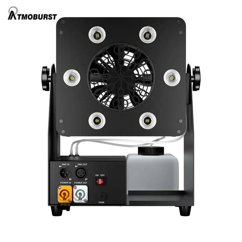 SHEHDS ATMOBURST 90W Bubble Machine With LED 6x4W RGBW Effect
