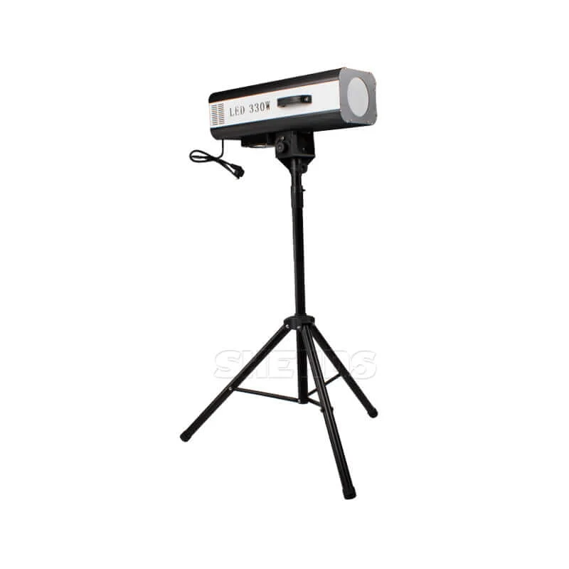 SHEHDS 330W LED Follow Spotlight with Flight Case