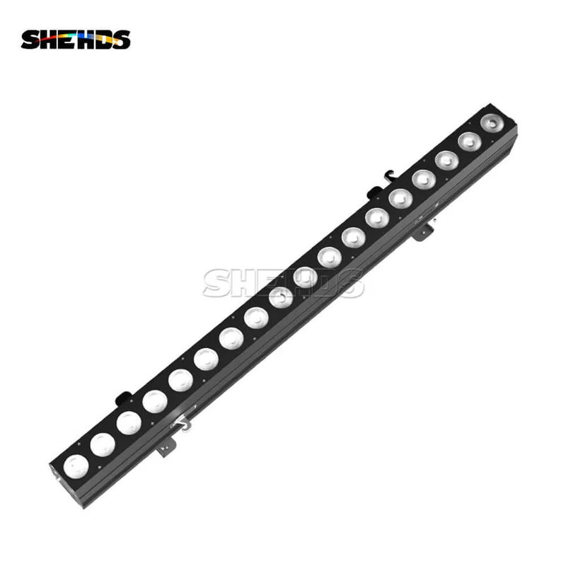 SHEHDS 18x18W RGBWA+UV Patchwork LED Wall Wash Light Recirculating Air Path For Heat Dissipation
