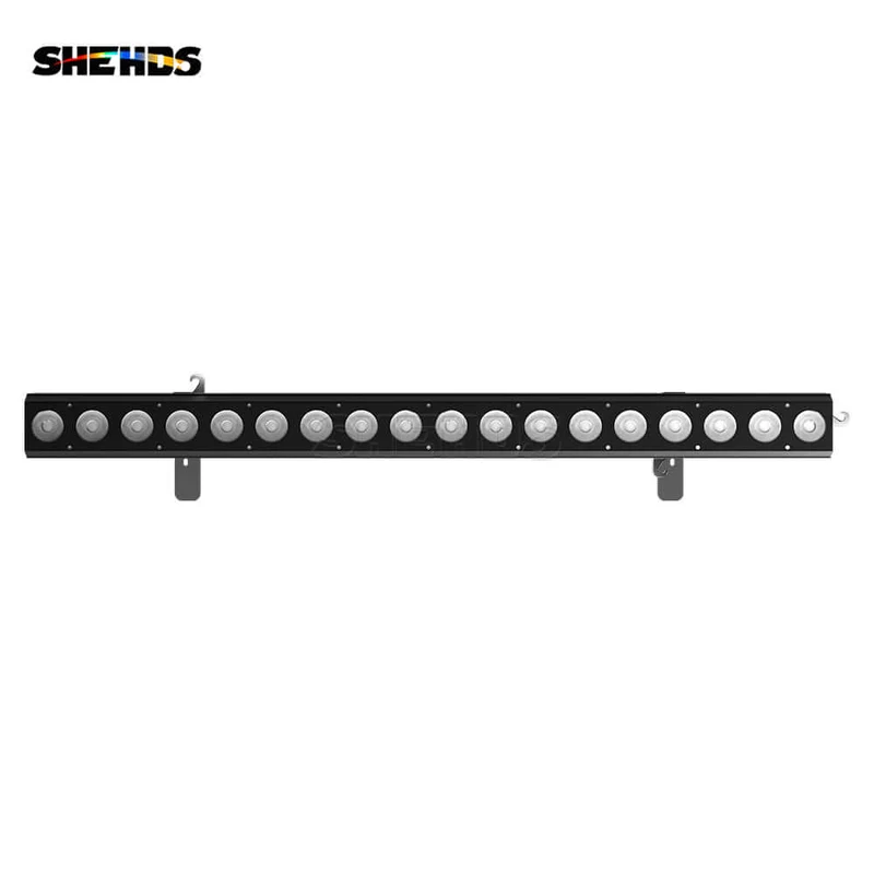 SHEHDS 18x18W RGBWA+UV Patchwork LED Wall Wash Light Recirculating Air Path For Heat Dissipation