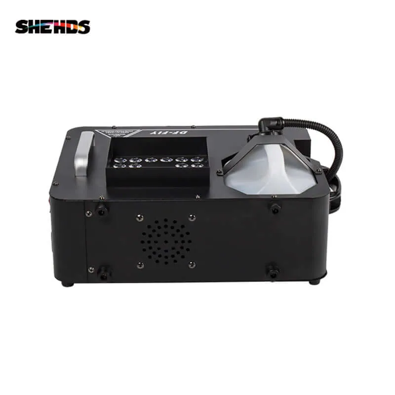 SHEHDS 1500W Fog Machine with 24x9W RGB LED Lights