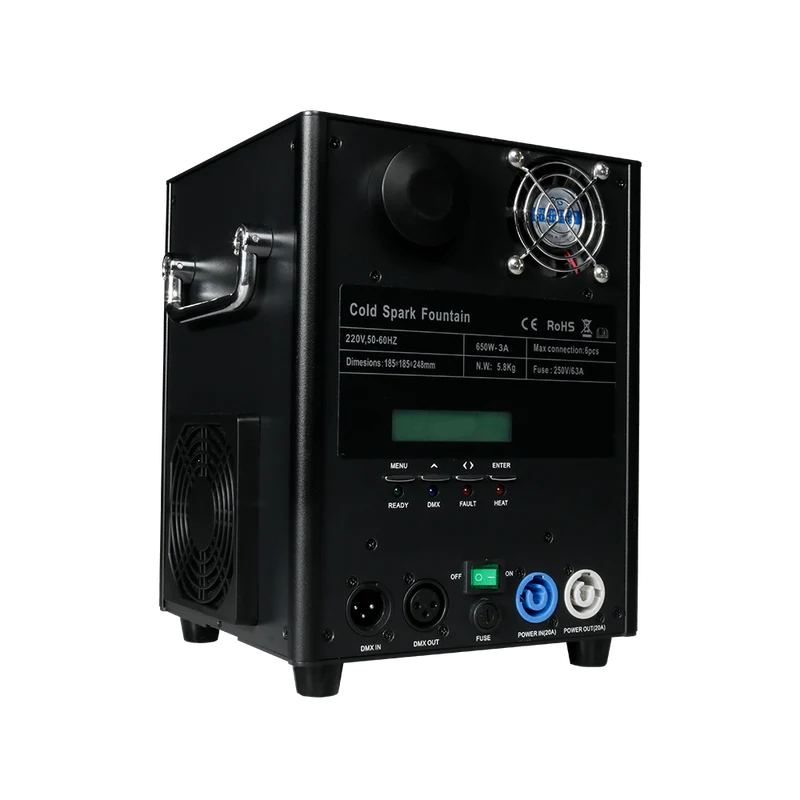 SHEHDS 650W Wireless Firework Cold Spark Machine