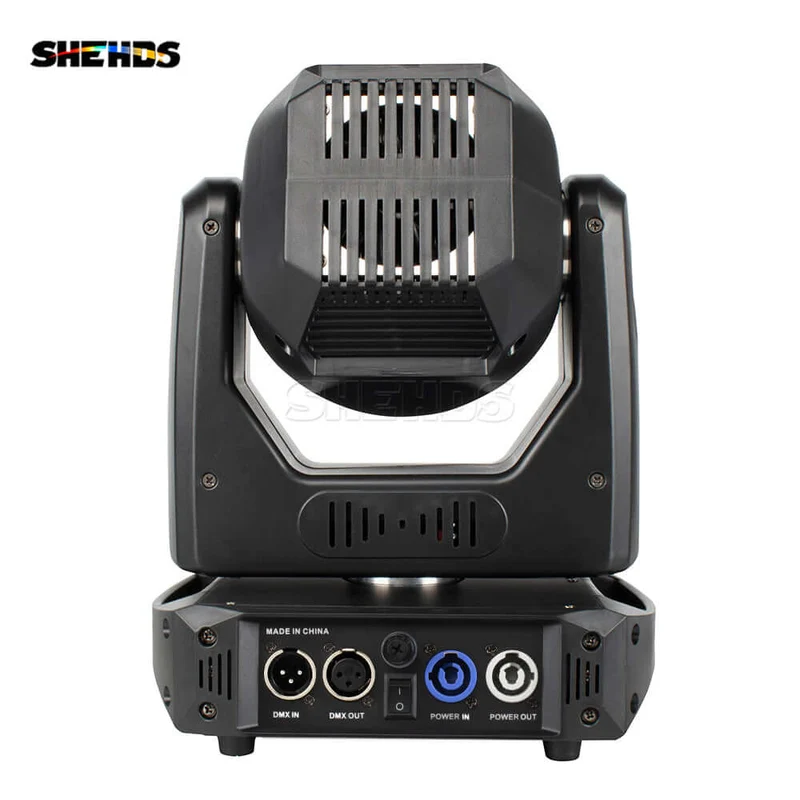 SHEHDS 100W Moving Head Gobo Spot Light 6 Prism with LCD Display