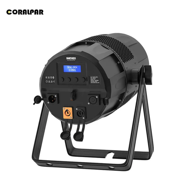 CORALPAR IP65 Waterproof LED Zoom & Wash Bee Eye 7x40W RGBW 4in1 Par Light