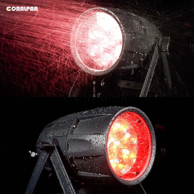 CORALPAR IP65 Waterproof LED Zoom & Wash Bee Eye 7x40W RGBW 4in1 Par Light