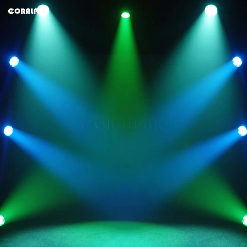 CORALPAR IP65 Waterproof LED Zoom & Wash Bee Eye 7x40W RGBW 4in1 Par Light