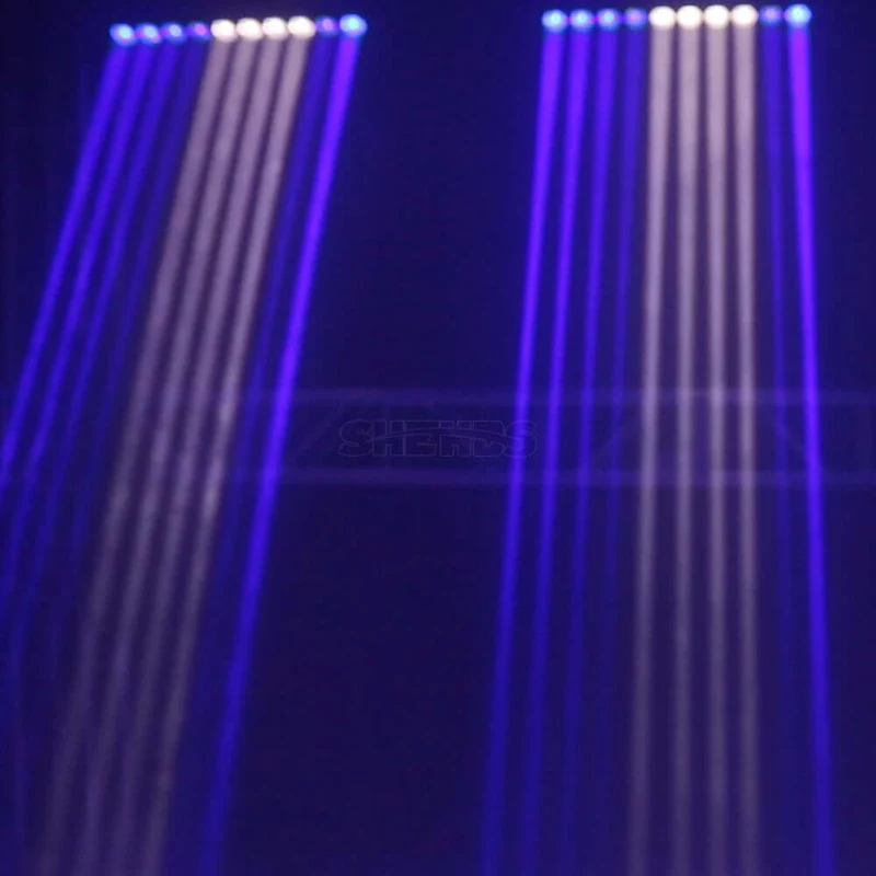 SHEHDS LED 10x40W RGBW 4in1 Wall Wash & Beam Moving Head Light