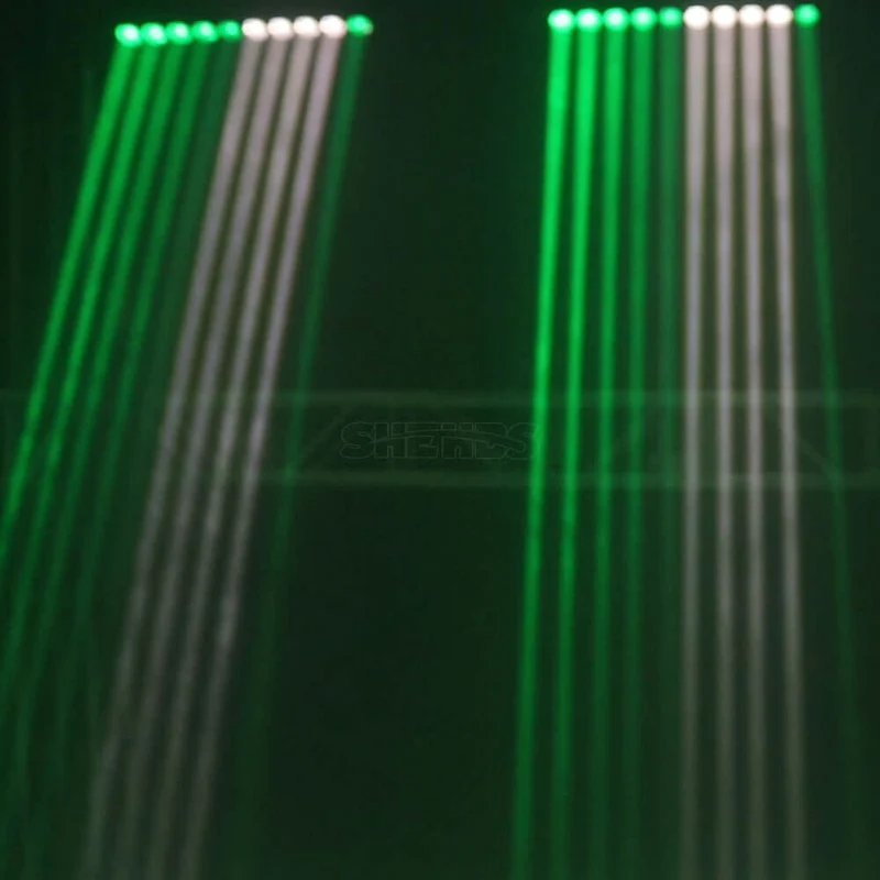 SHEHDS LED 10x40W RGBW 4in1 Wall Wash & Beam Moving Head Light