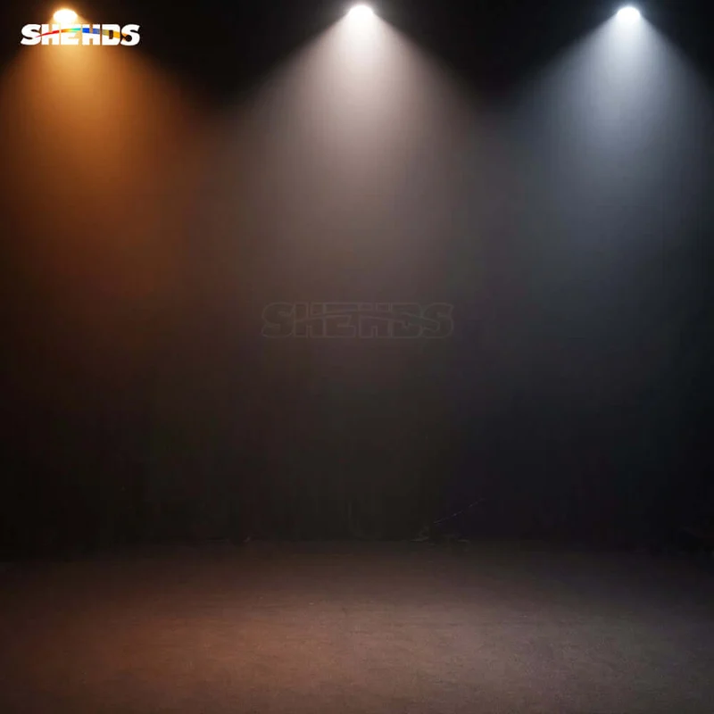 SHEHDS New Version LED 200W Cool & Warm White 2in1 COB Light Uniform Color Mix，Temperature Control Protection，Aluminum Alloy