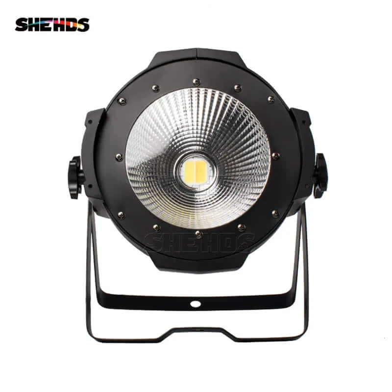 SHEHDS New Version LED 200W Cool & Warm White 2in1 COB Light Uniform Color Mix，Temperature Control Protection，Aluminum Alloy