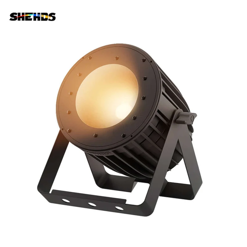 SHEHDS New Version LED 200W Cool & Warm White 2in1 COB Light Uniform Color Mix，Temperature Control Protection，Aluminum Alloy