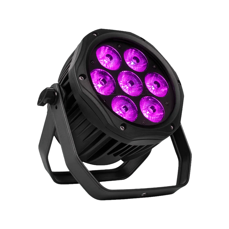 SHEHDS Waterproof LED Par Light 7x12W RGBW / 7x18 RGBWA+UV