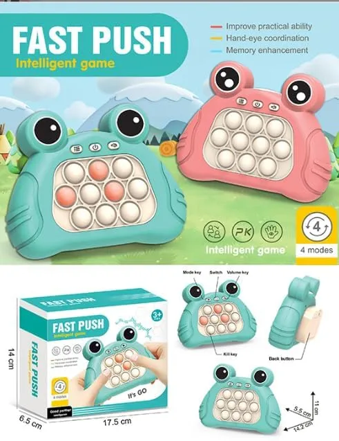 Fast Push Popit Musical Game Stress Relieve Toy