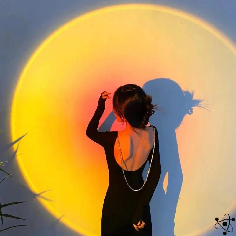 Multicolored Sunset Lamp