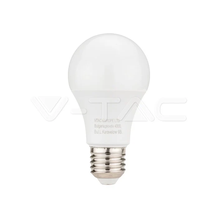 Ampoule LED E27 8.5W A60 3000K 806Lm