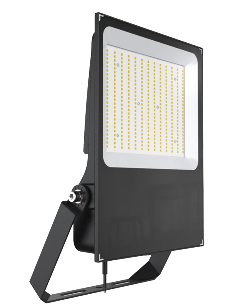 Projecteur extérieur noir MIRA 50W 3000°K 6250Lm 120° IP65