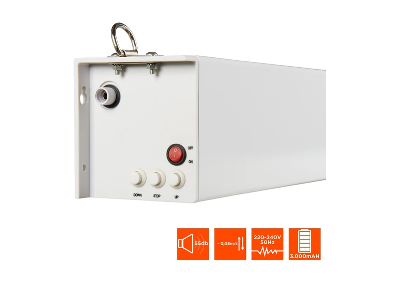 celexon Batterie Leinwand V2.0 Motor Professional Plus