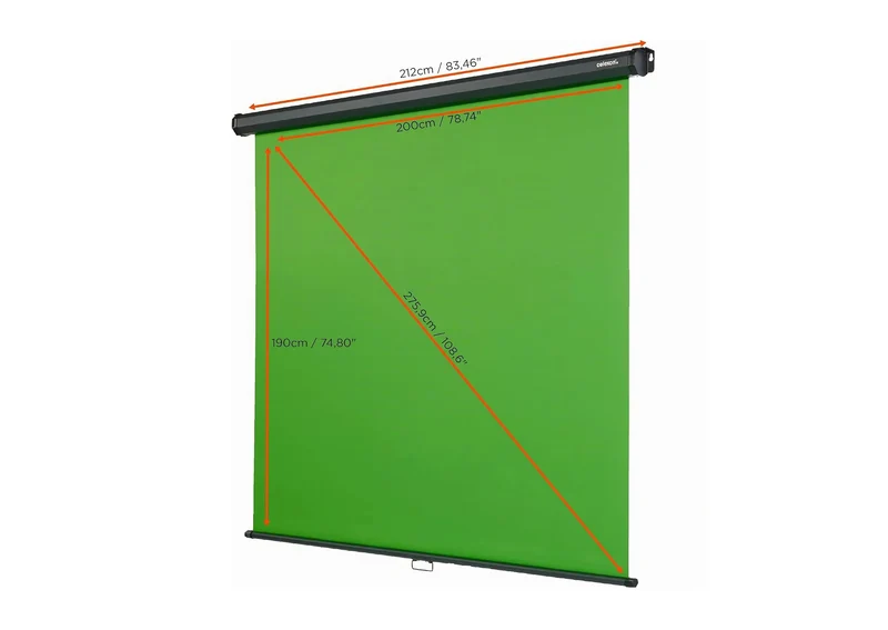celexon Rollo Chroma Key Green Screen 200 x 190cm
