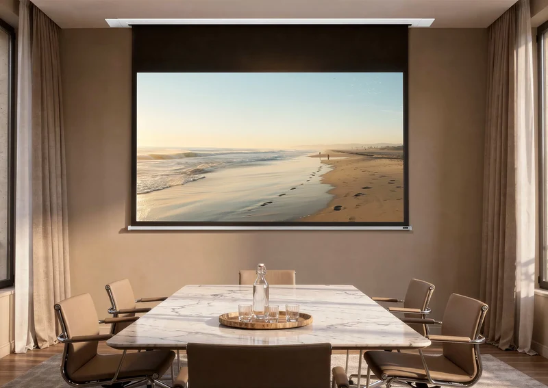 celexon Deckeneinbauleinwand Motor Professional Plus