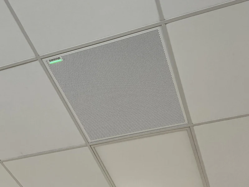 Shure MXA902 Blanc Microphone de salle