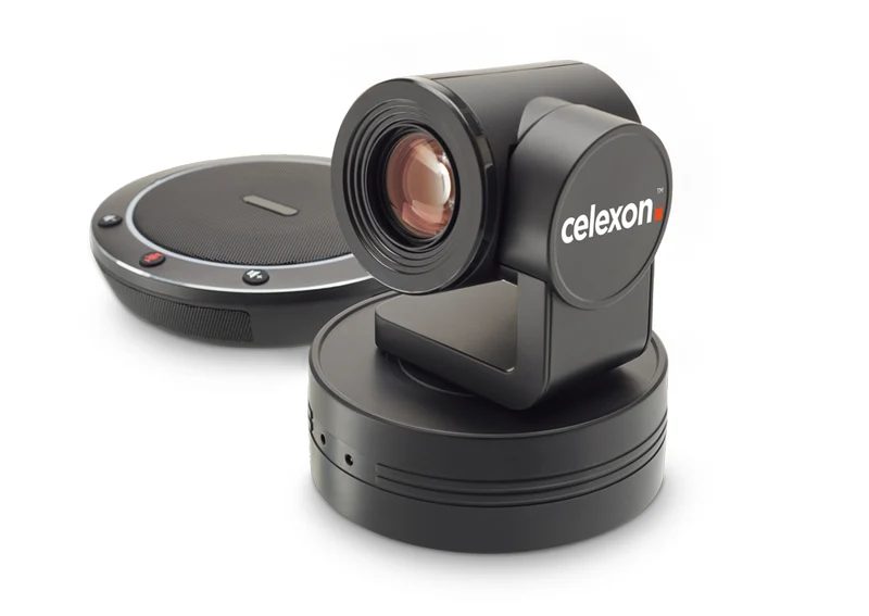 celexon PTZ Kamera Full HD Videokonferenzsystem VKS2040 mit 1920 x 1080 Full HD, 2,1 MP, 30 fps & 72°