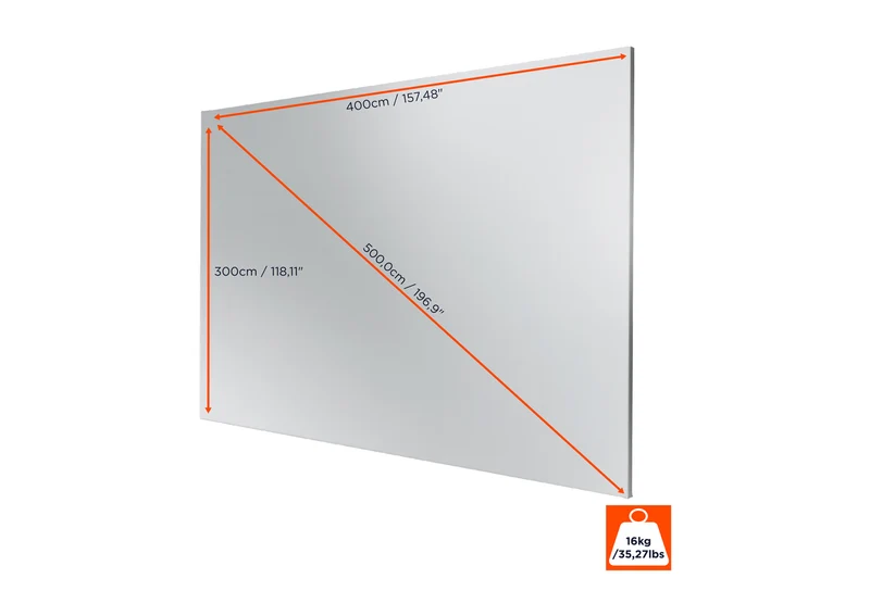 celexon Rahmenleinwand Expert PureWhite