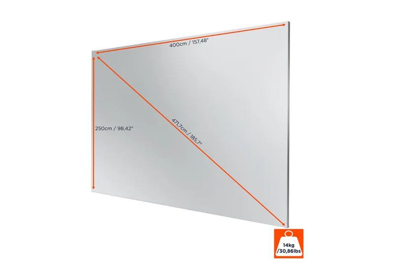 celexon Rahmenleinwand Expert PureWhite