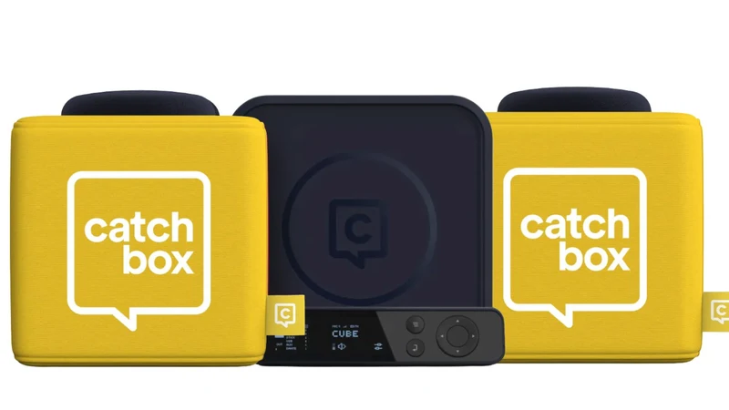 Catchbox Plus Hub2 : Pack de microphones sans fil configurable