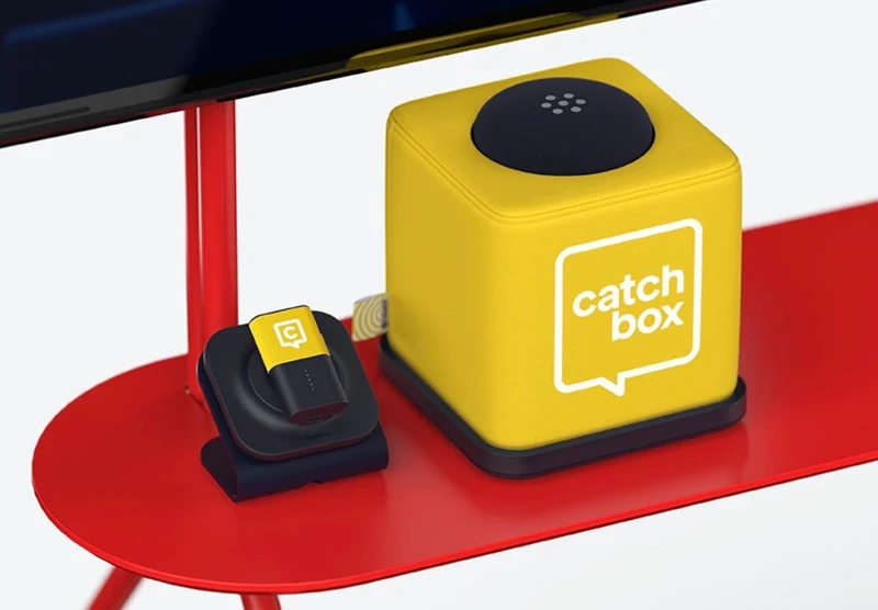 Catchbox Plus Hub2 : Pack de microphones sans fil configurable