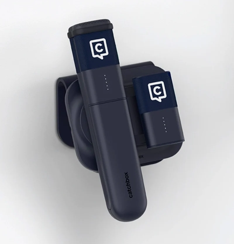 Catchbox Plus Hub2 : Pack de microphones sans fil configurable