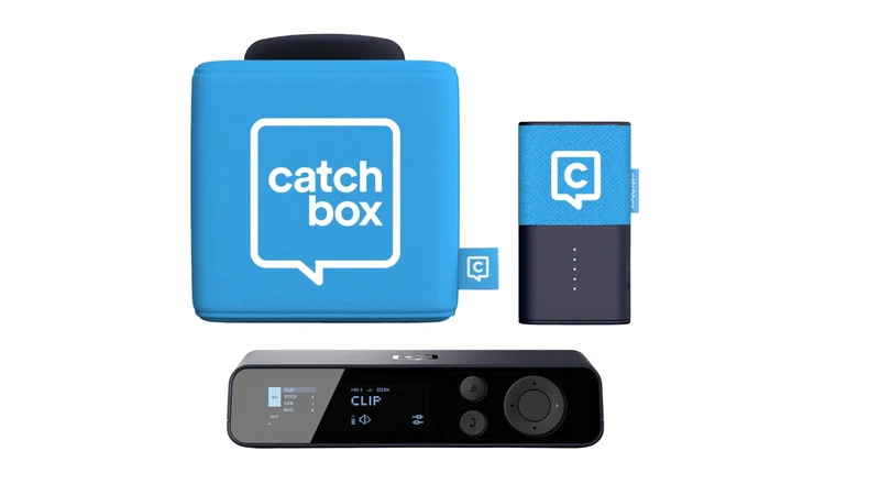 Catchbox Plus Hub2 : Pack de microphones sans fil configurable