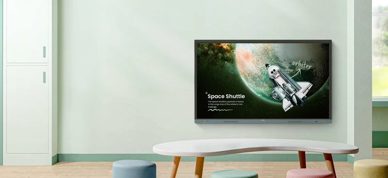 Écran interactif BENQ 4K 75" - Essentiel RE7504