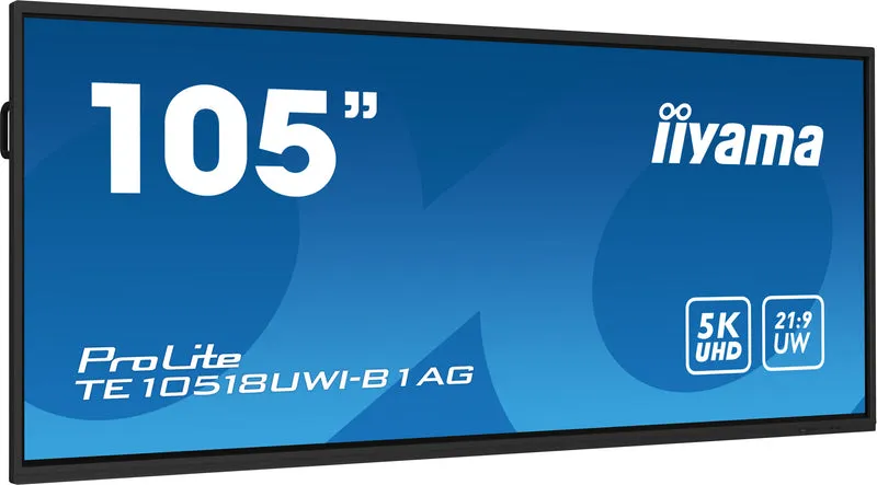 Écran interactif panoramique 105" 5K ProLite TE10518UWI-B1AG IIYAMA