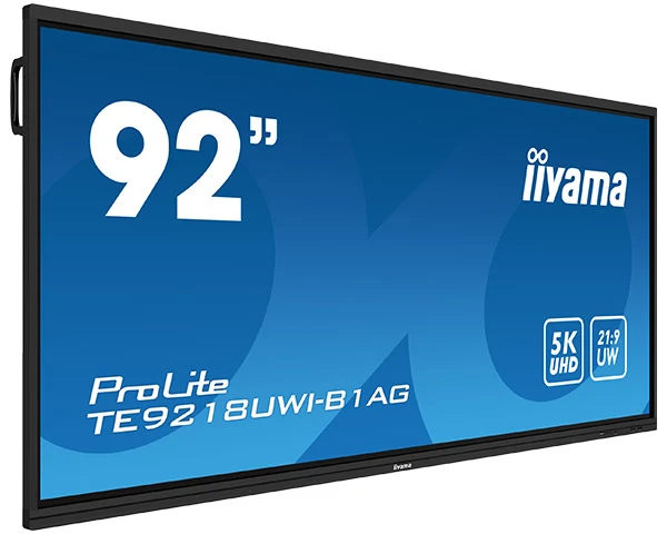 Écran interactif panoramique 92" 5K ProLite TE9218UWI-B1AG IIYAMA