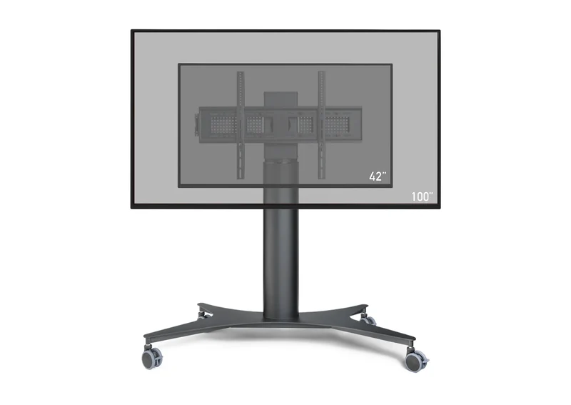 celexon Expert elektrisch höhenverstellbarer Display Rollwagen Adjust-42100M - 70 cm