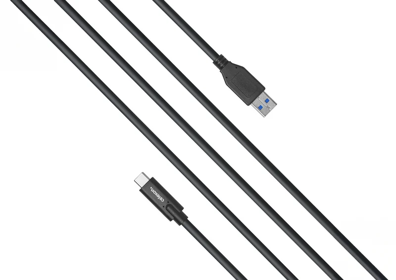 celexon USB-C auf USB-A Kabel - USB 3.2 Gen 2x1