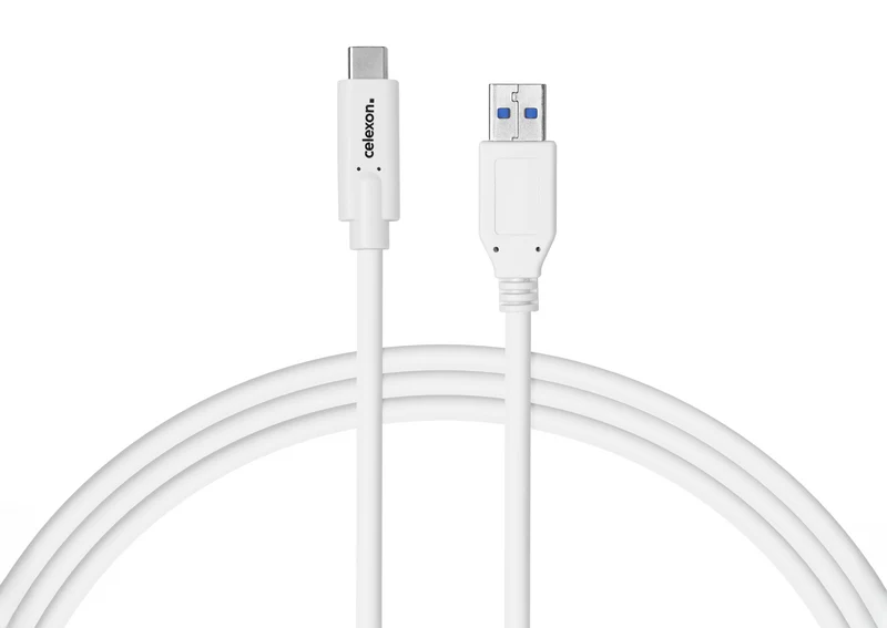 celexon USB-C auf USB-A Kabel - USB 3.2 Gen 2x1
